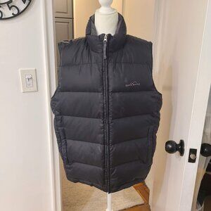 Eddie Bauer Men's Puffer Vest | Premium Quality Goose Down | Size L
